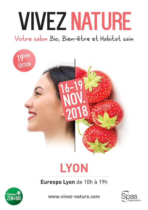 Affiche salon VIVEZ NATURE Lyon