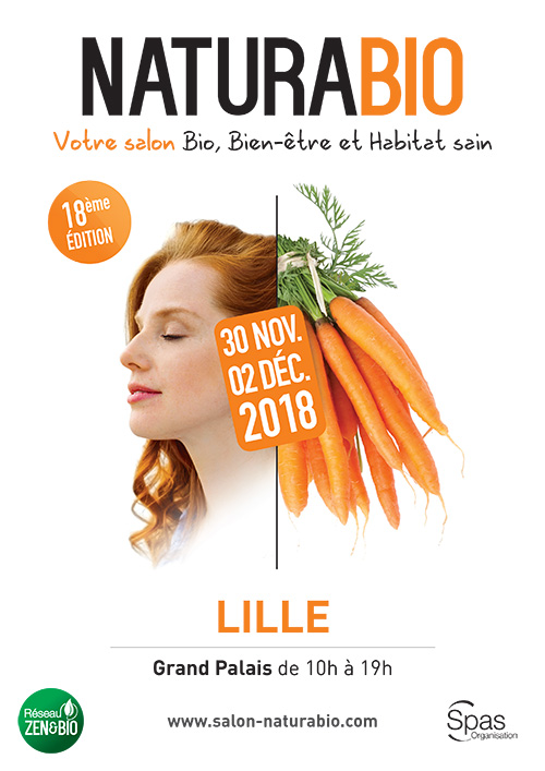 Affiche salon NATURABIO Lille