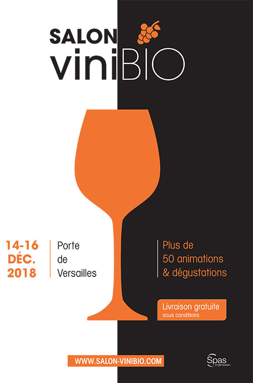 Affiche salon Vinibio 2018