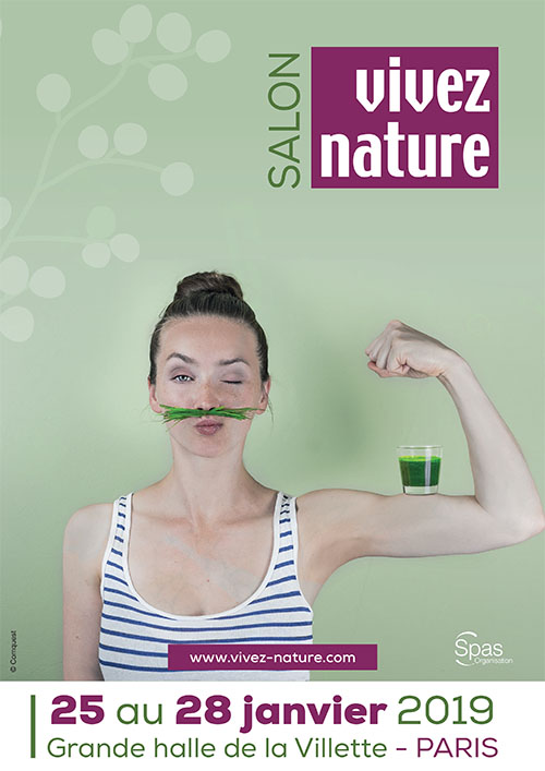 Affiche salon VIVEZ NATURE Janvier 2019