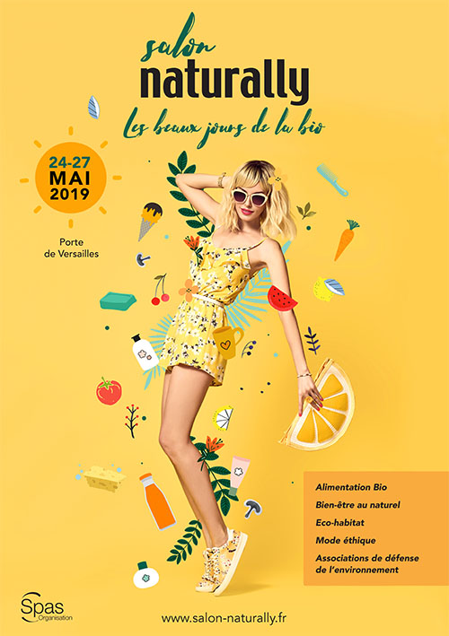 Affiche salon Naturally 2019